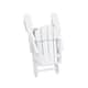 Laguna Folding Poly Eco-Friendly All Weather Outdoor Adirondack Chair