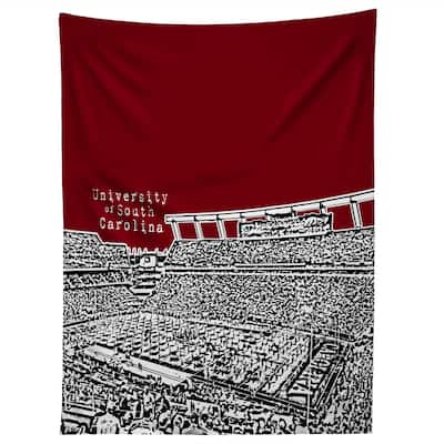 Deny Designs University Of South Carolina Dark Red Tapestry (2 Size Options)