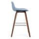 preview thumbnail 145 of 147, WYNDENHALL Cacey Mid Century Modern Bentwood Counter Height Stool (Set of 2) - 20.7'' x 21.1'' x 36.6