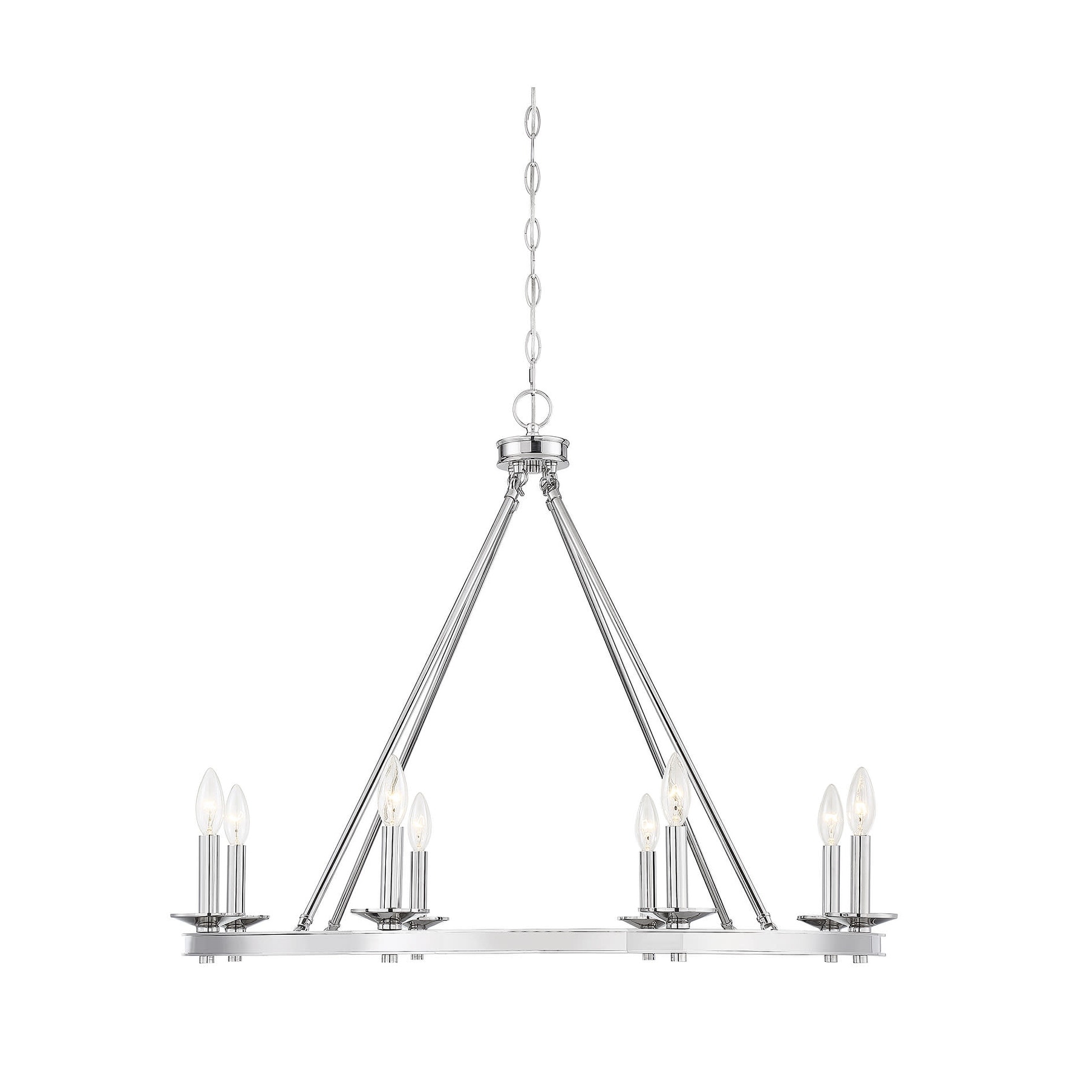 Savoy House Middleton 8 Light 33" Wide Taper Candle Chandelier