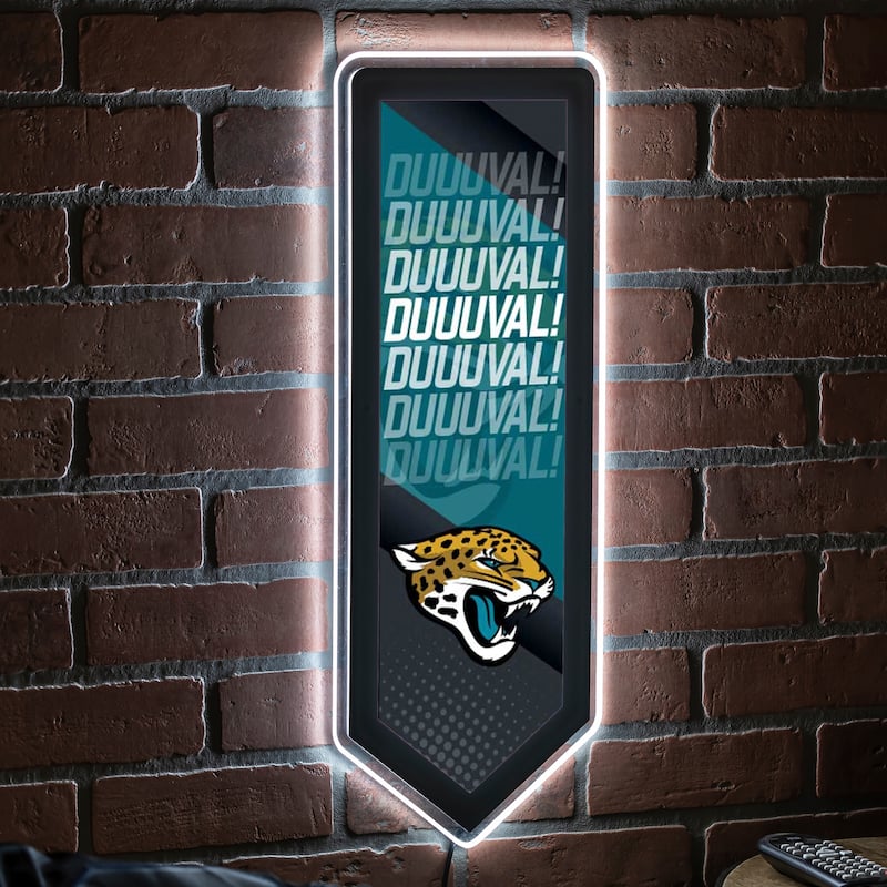 Jacksonville Jaguars LED Lighted Sign - Multi