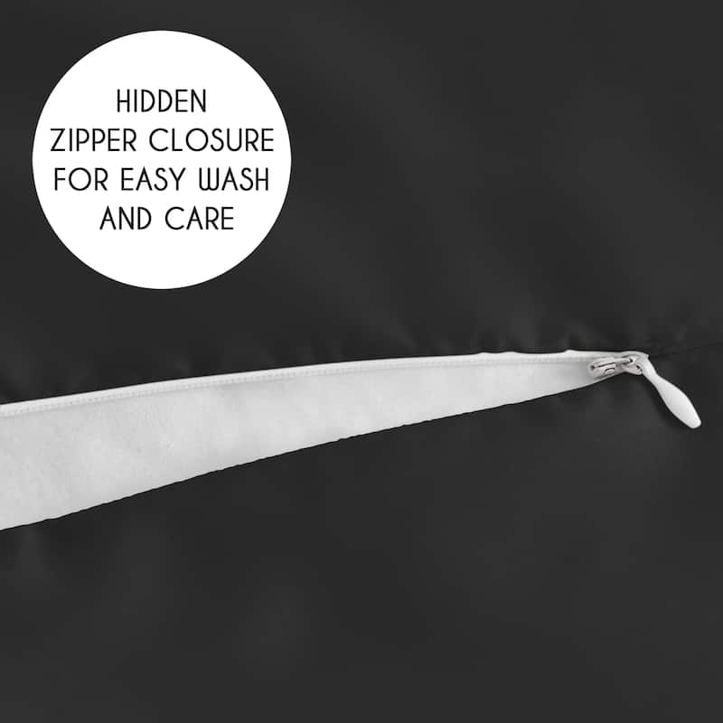 Sweet Jojo Designs Boho Wildflower Vintage Floral Body Pillow Case Pillow Not Included Black Orange Botanical Bohemian Farmhouse