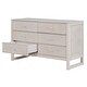 preview thumbnail 15 of 20, Nestfair Rustic Wooden Dresser Storage Cabinet with 6 Drawers