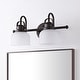 preview thumbnail 72 of 113, Shirley Metal/Glass LED Vanity Light, by JONATHAN Y