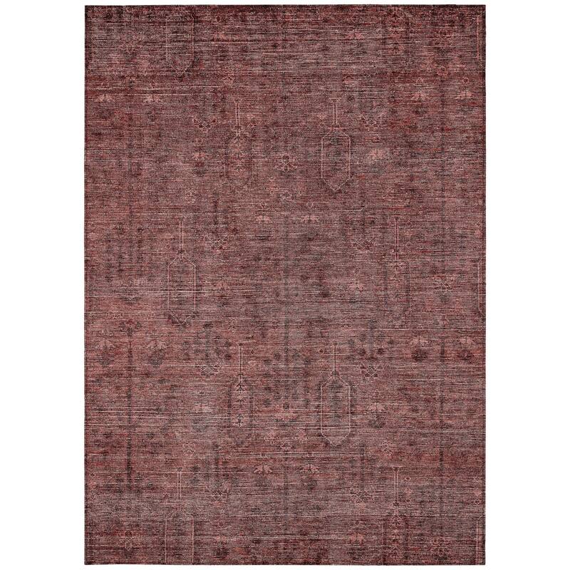 HomeRoots Southwestern Transitional Rectangle Outdoor Rug