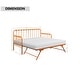 preview thumbnail 9 of 10, Eury Open Frame Metal Daybed with Lift-Up Trundle