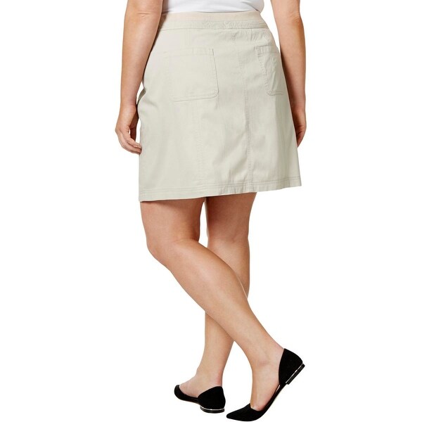 Clothing Clothing Shoes Jewelry Karen Scott Womens Plus Above Knee A Line Skort Active Active Skorts