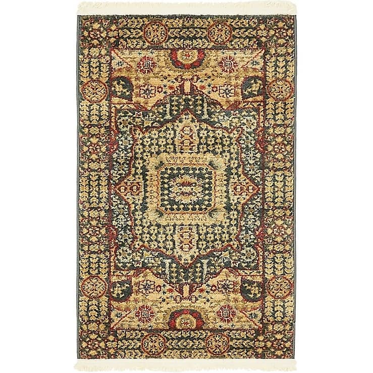 Traditional Cassia Collection Area Rug