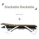 preview thumbnail 4 of 74, Kozyard Alan Full Flat Aluminum and Polypropylene Resin Legs Patio Reclining Adjustable Chaise Lounge