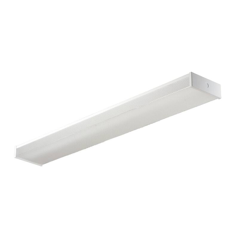 Maxim Ceiling Wrap 48" Wide LED Flush Mount Linear Ceiling Fixture - White
