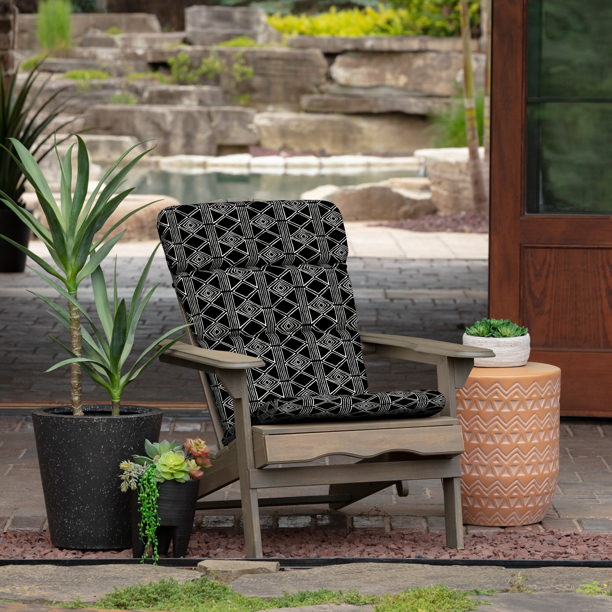 Patio Chair Arden Selections Adirondack Chair Cushions Arden