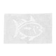preview thumbnail 8 of 22, Southern Tide Skipjack Reversible Cotton Bath Rug 20 x 32 - White Tonal
