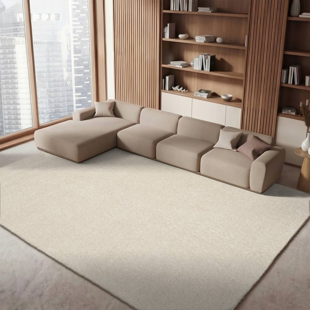 SAFAVIEH Arizona Shag Mechtilde 1.6-inch Thick Rug