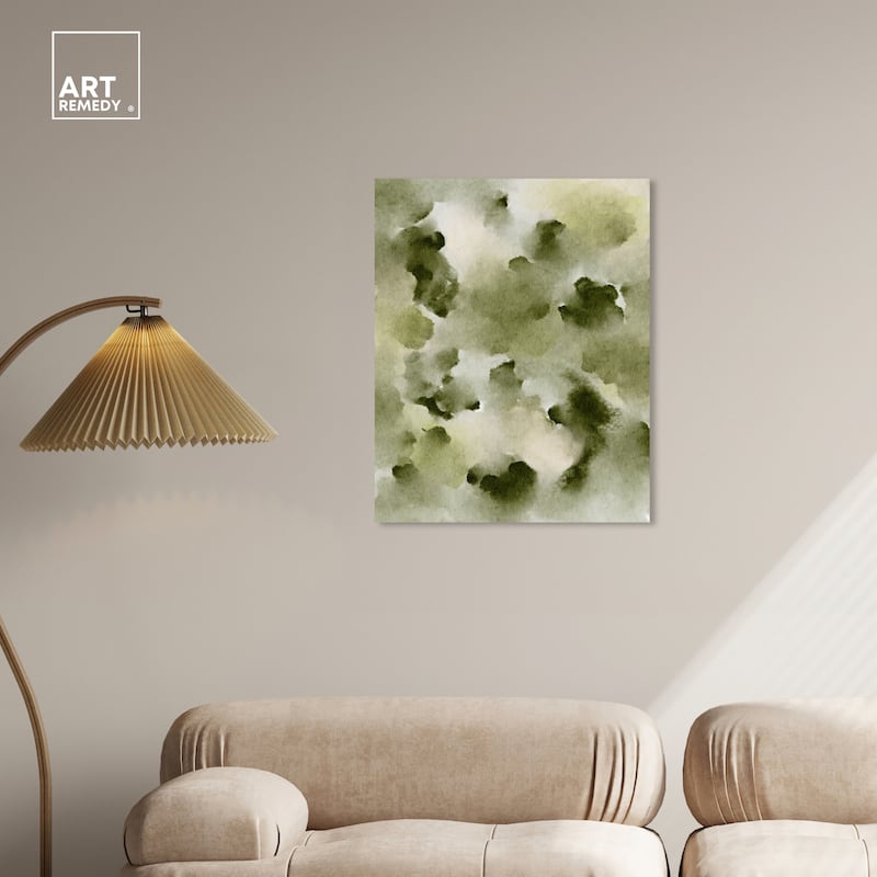 Art Remedy Scented Cedar Gallery Wrapped Watercolor Boho Abstracts