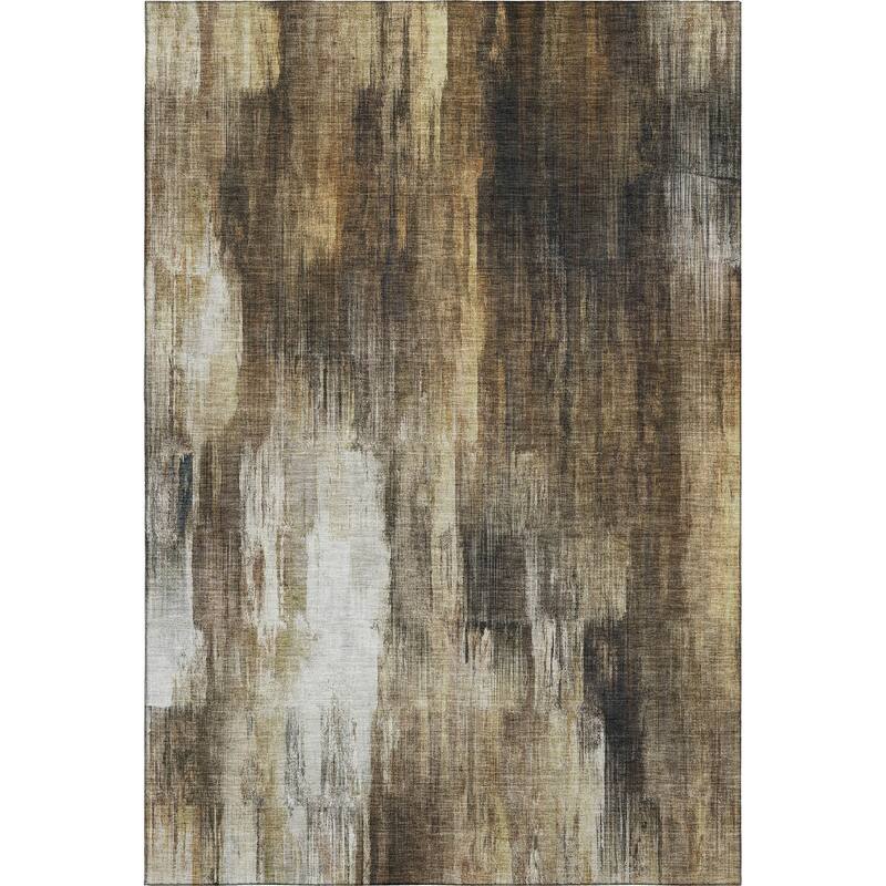 Premium Washable Super Soft Abstract Brushstrokes Mayfield Rug