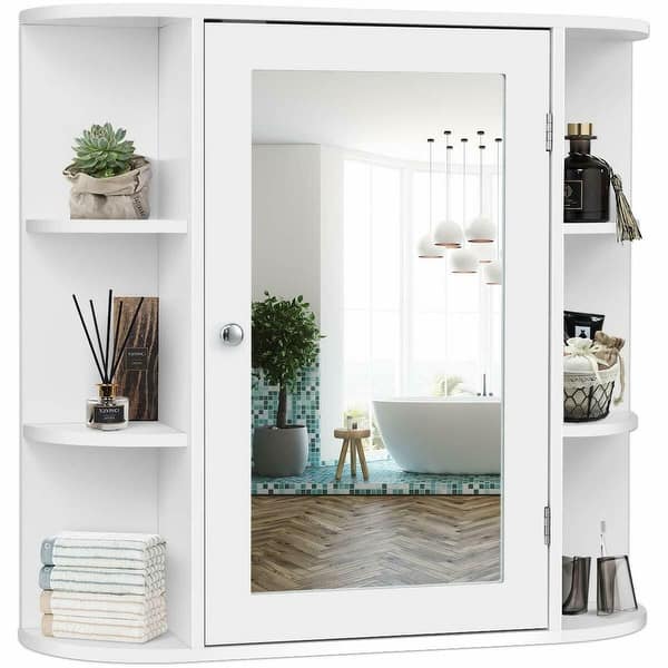 Multipurpose Wall Surface Bathroom Storage Cabinet Mirror Multipurpose Wall Surface Bathroom
