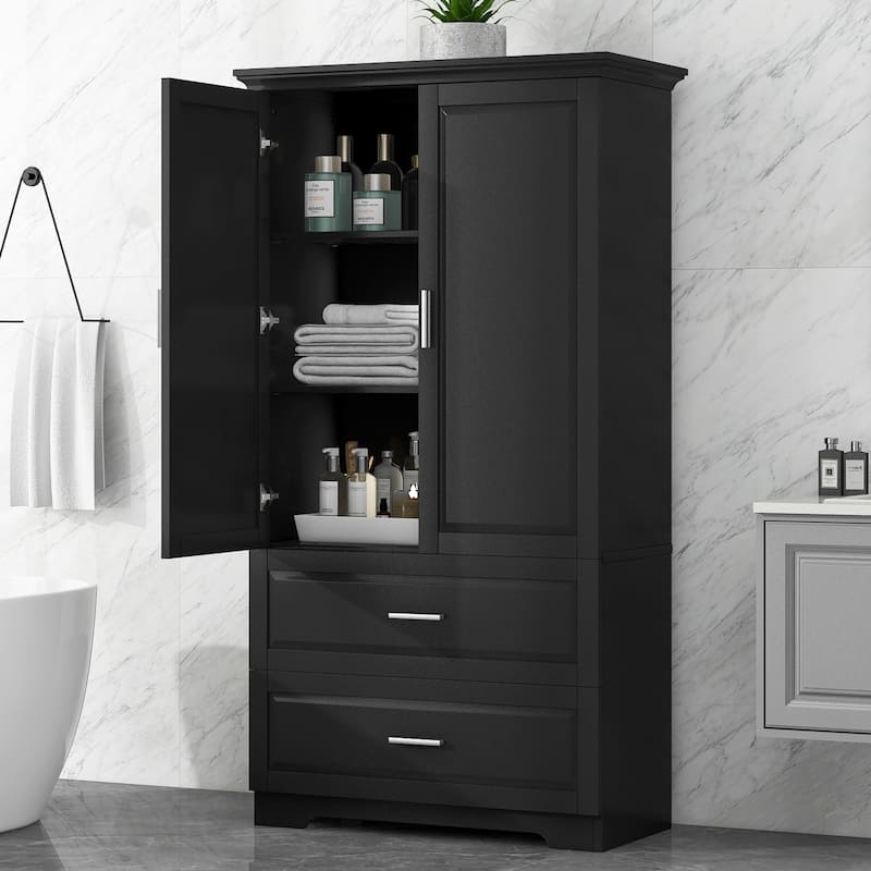 Tall Bathroom Storage cabinet