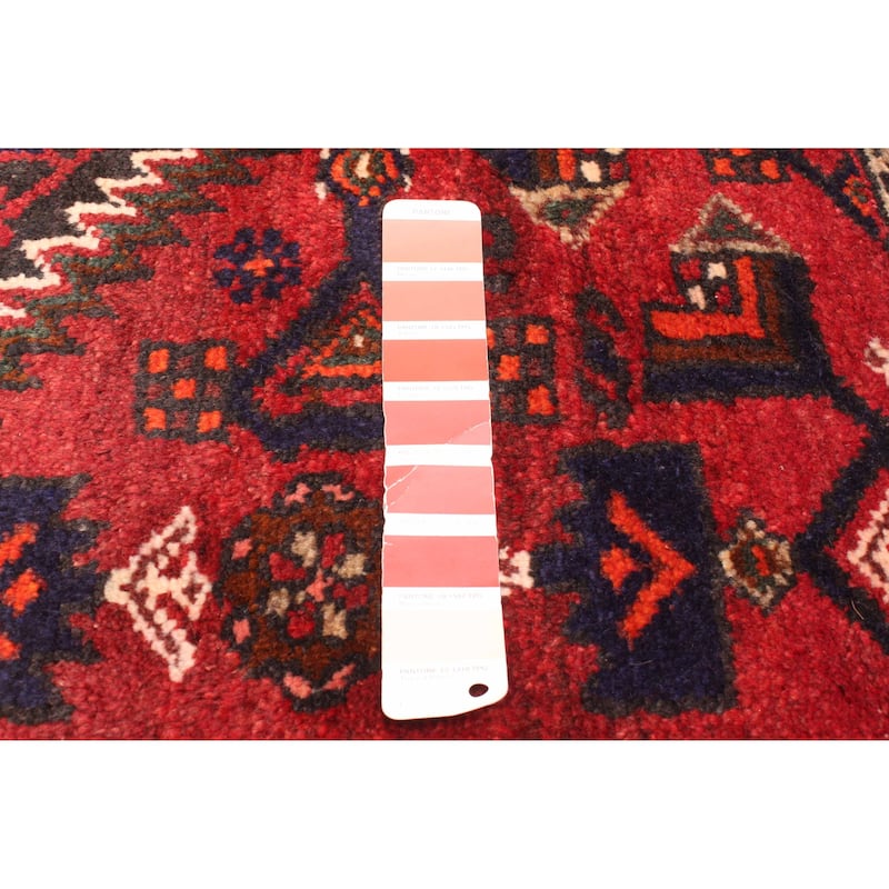 ECARPETGALLERY Hand-knotted Anadol Red Wool Rug - 4'6 x 6'11