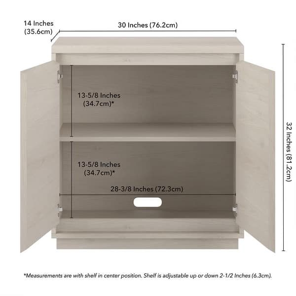 dimension image slide 0 of 4, Presque 30" Wide Rectangular Accent Cabinet - 30" Wide