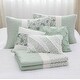 preview thumbnail 20 of 68, Madison Park Vanessa 6 Piece Cotton Percale Quilt Set with Throw Pillows