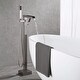 preview thumbnail 16 of 16, PROOX Waterfall bath Tub Filler with Hand Shower Faucet
