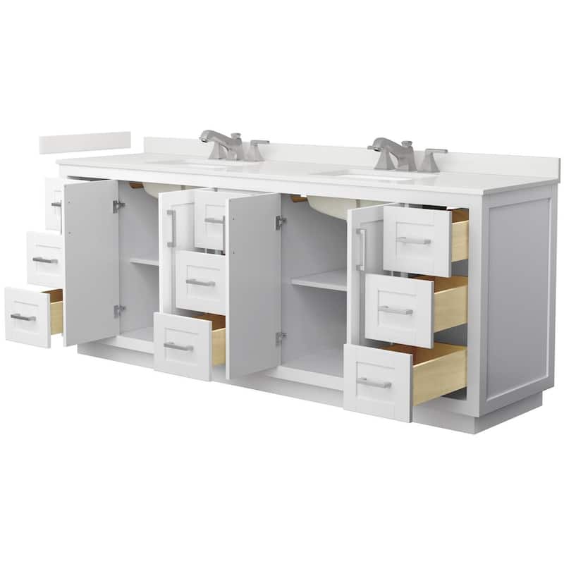 Wyndham Collection WCF292984D-QTZ-US3MXX Miranda 84" Free Standing