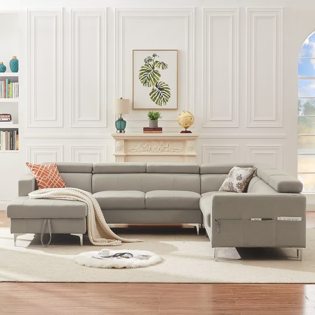 Sofa with right chaise sale lounge