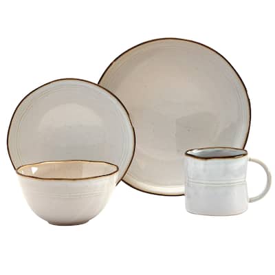 Tabletops Unlimited 16pc Geneva Dinnerware Set