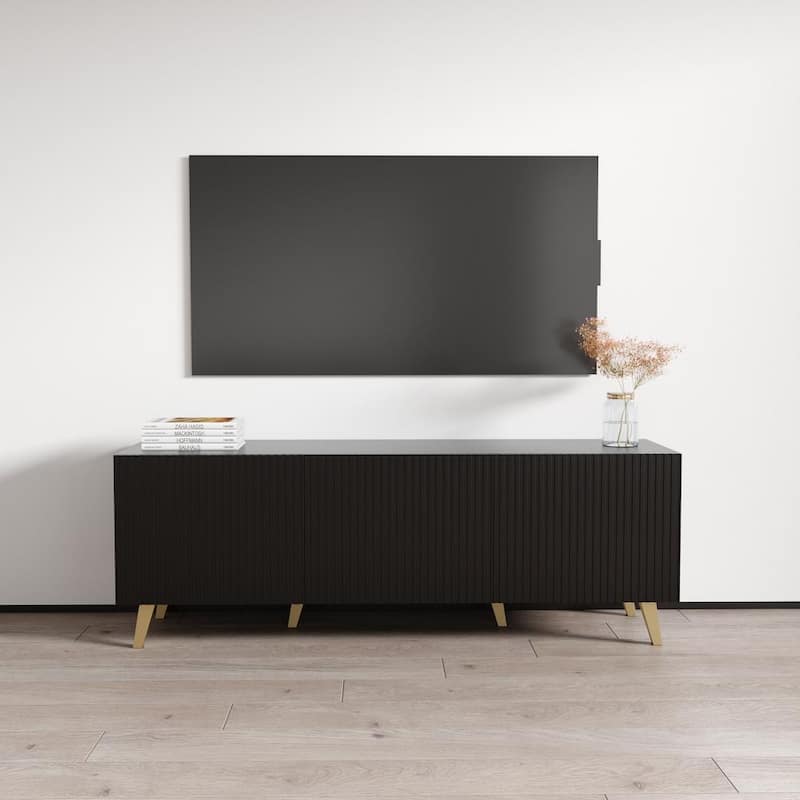Pafos 3D TV Stand - Black