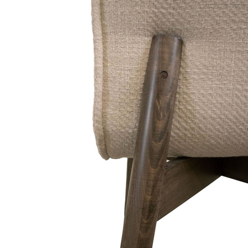 Magnolia Upholstered Oak Dining Chair (Set of 2)