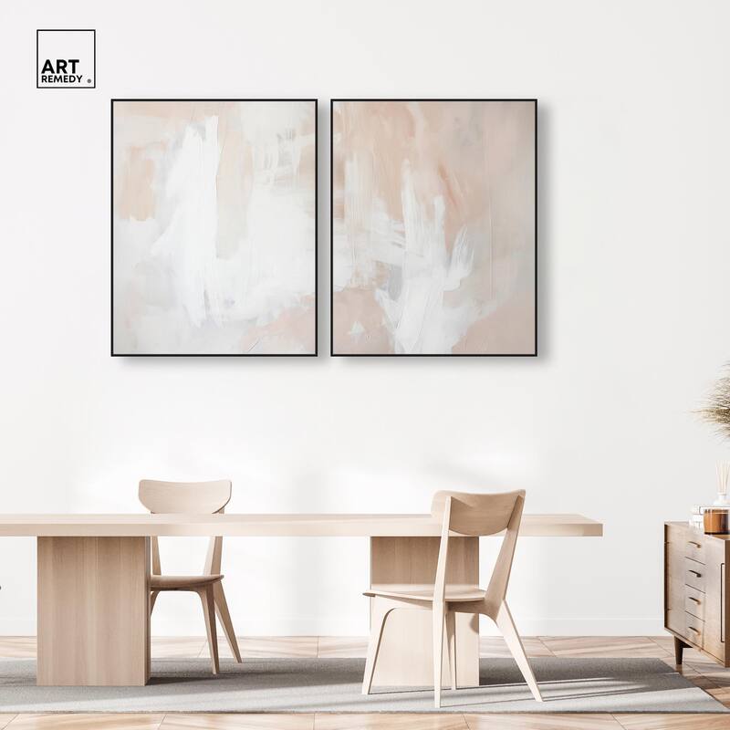 Opalescent Hues I Canvas Set of 2 by Art Remedy