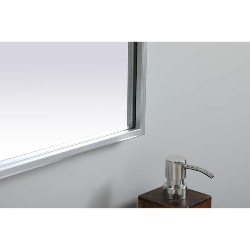 Elegant Lighting MR1A2730 Ayra 27" W x 30" H Modern Arched Bathroom