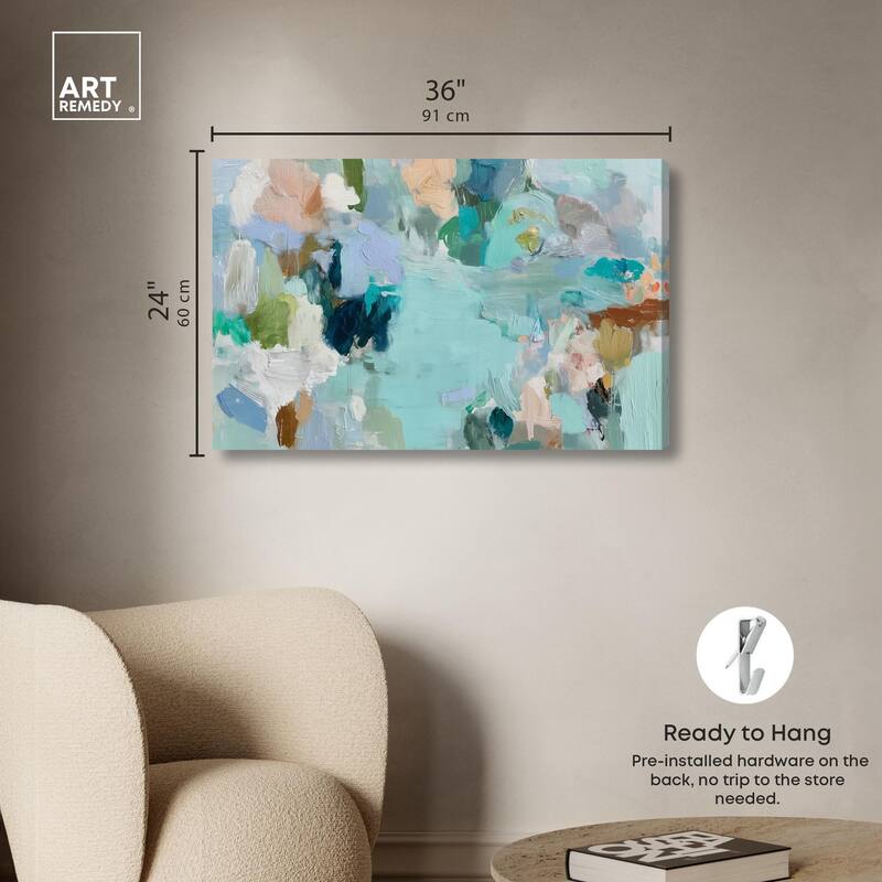 Layers of Feeling I Canvas by Art Remedy, Gallery Wrapped