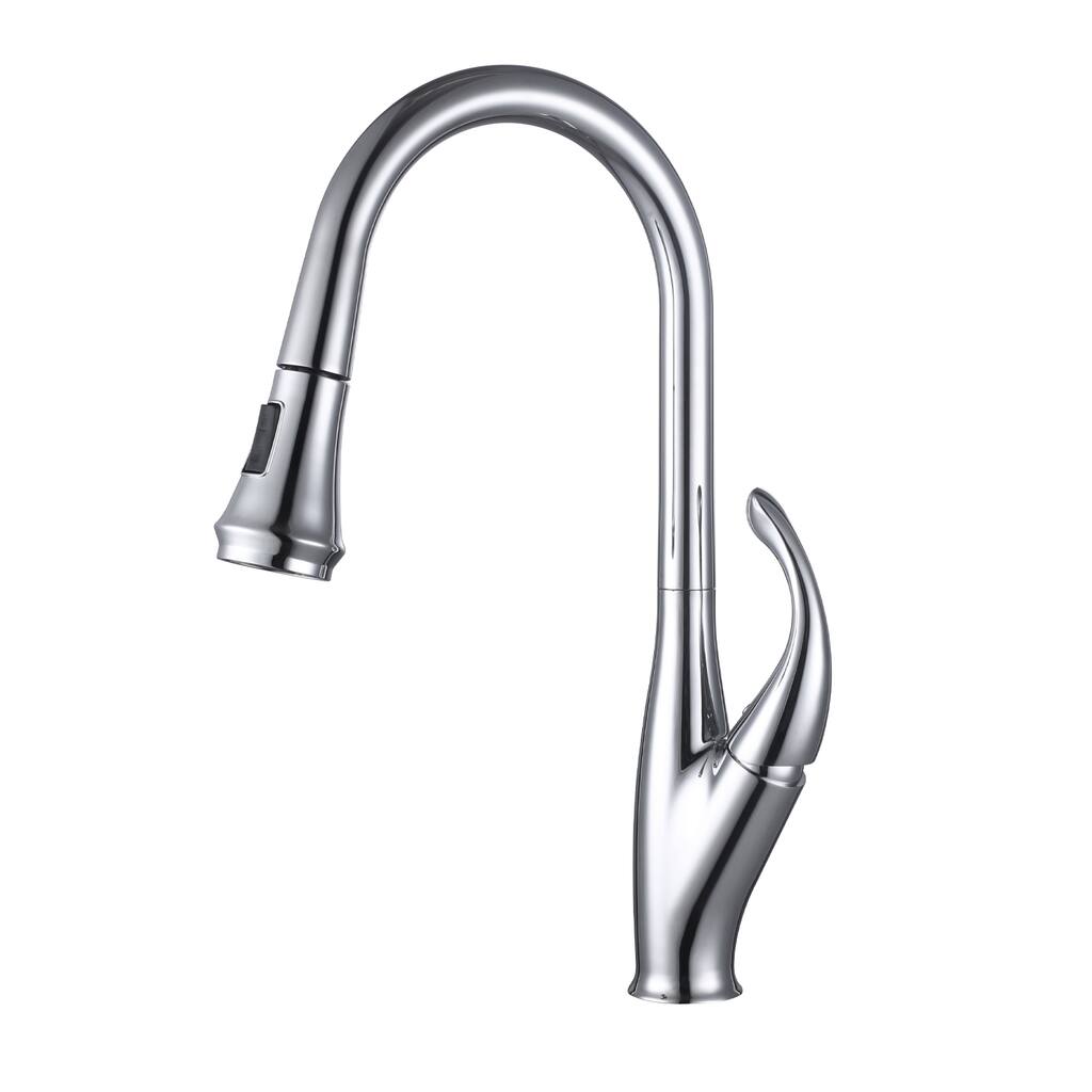 Topcraft High-arc Stainless Steel kitchen Sink Faucet