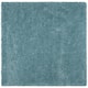 SAFAVIEH California Shag Izat 2-inch Thick Area Rug - 6'7" x 6'7" Square - Light Blue