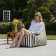 preview thumbnail 22 of 56, Jaxx Juniper Outdoor Patio Bean Bag Chair