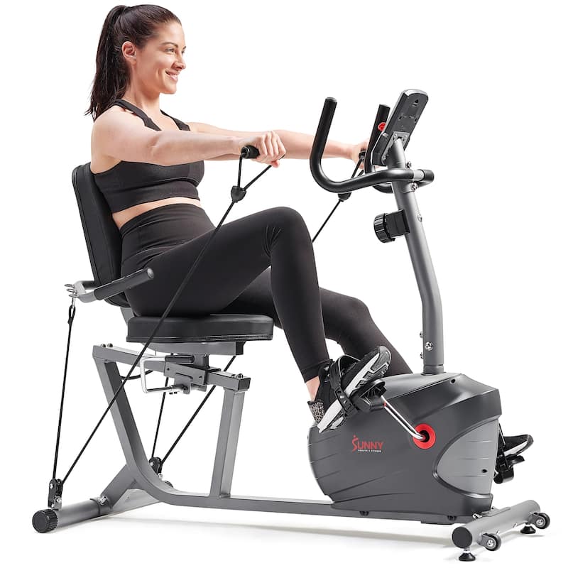 Sunny Health & Fitness Performance Interactive Series Recumbent