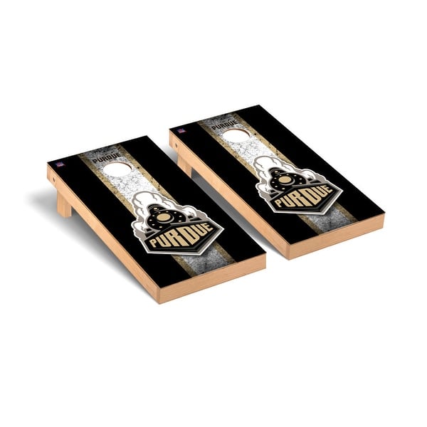 slide 2 of 5, Purdue Boilermakers Vintage Cornhole Board Set
