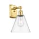 Option Satin Gold / Clear