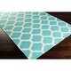 preview thumbnail 27 of 39, Hand-woven Samick Moroccan Trellis Flatweave Wool Runner Area Rug - 2' 6" x 8'