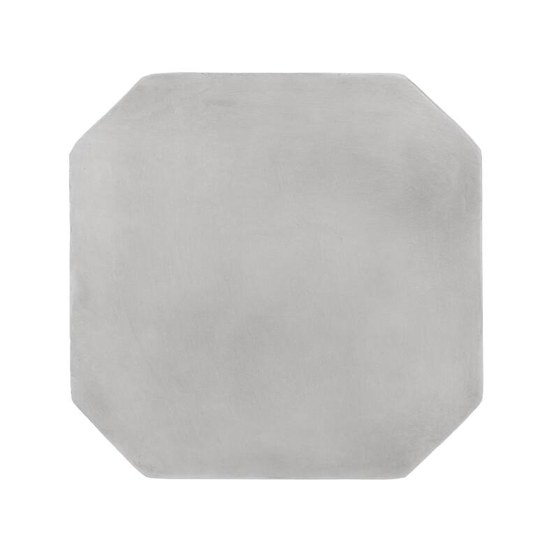 Paquette Outdoor Lightweight Concrete Side Table by Christopher Knight Home