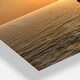 preview thumbnail 8 of 7, Designart 'Ship and Sunset' Oversized Coastal Wall CLock