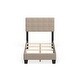 preview thumbnail 36 of 41, Taylor & Olive Tuxbury Upholstered Twin Platform Bed