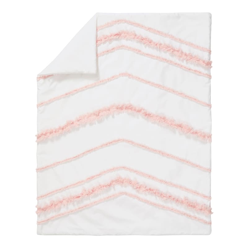 Sweet Jojo Designs 6p Crib Bedding + BreathableBaby Breathable Mesh Liner Boho Bohemian Girl Blush Pink Shabby Chic