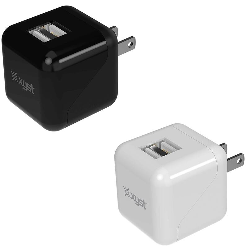 Xyst 2.4-Amp Dual USB Foldable Wall Charger