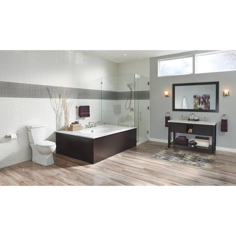 Delta Ashlyn Deck Mounted Roman Tub Filler with Built-In Diverter -