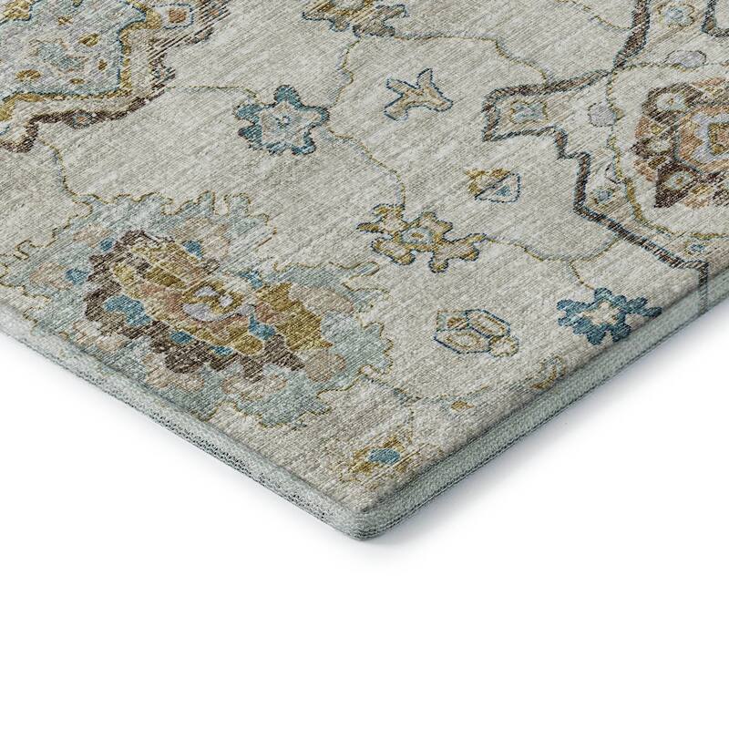 Premium Washable Super Soft Traditional Kashan Mayfield Rug