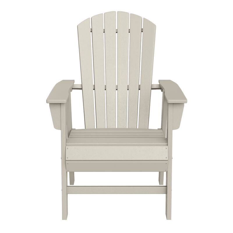 Altura Hdpe All Weather Outdoor Patio Adirondack Dining Chair