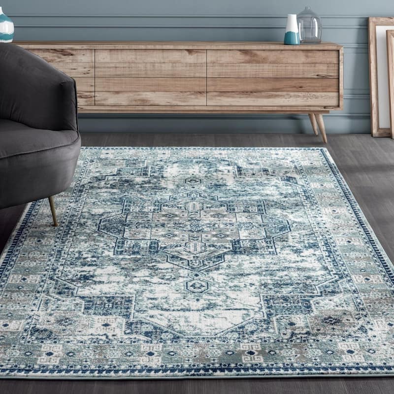 Luxe Weavers Geometric Southwestern Area Rug, Machine-Woven Carpet - 8x10