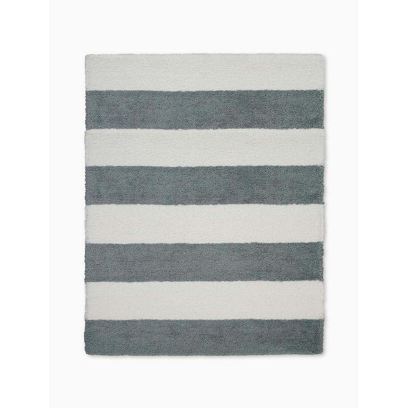 Calvin Klein Chicago Shag Banded Area Rug